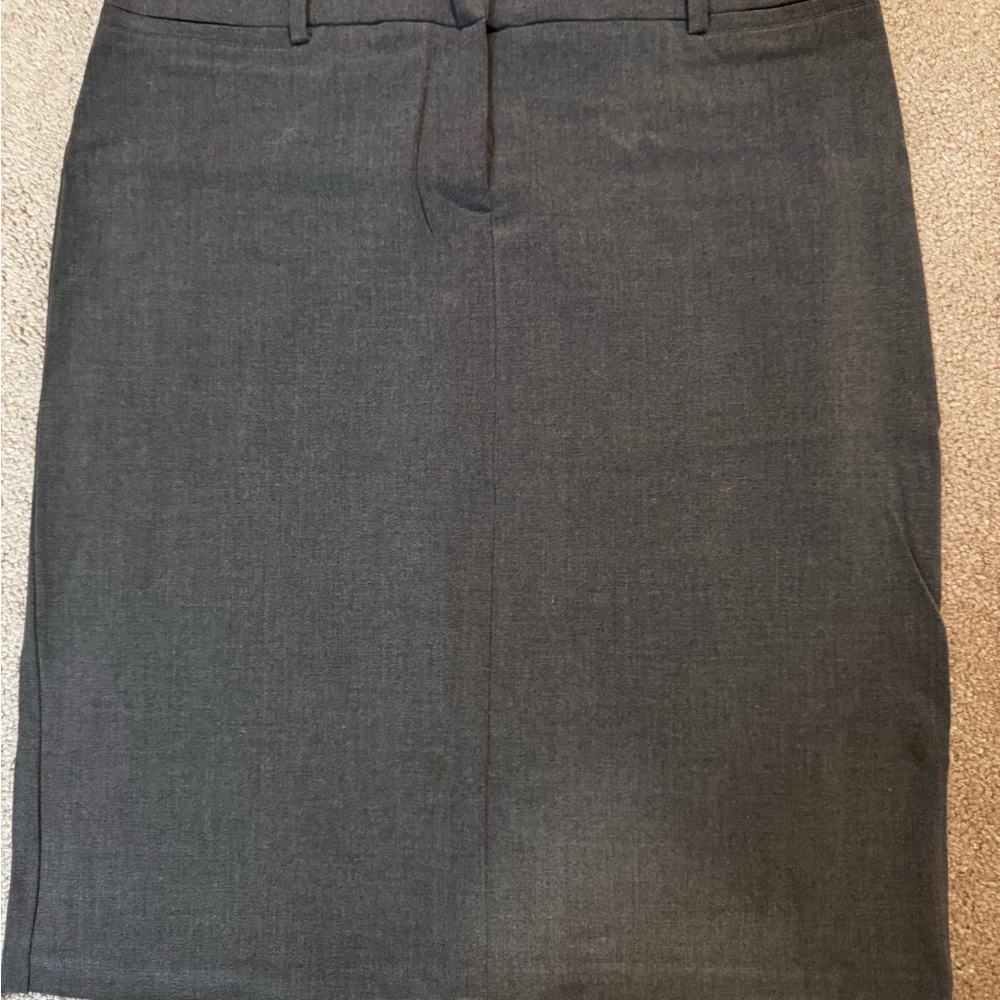 New York & Company Charcoal Pencil Skirt